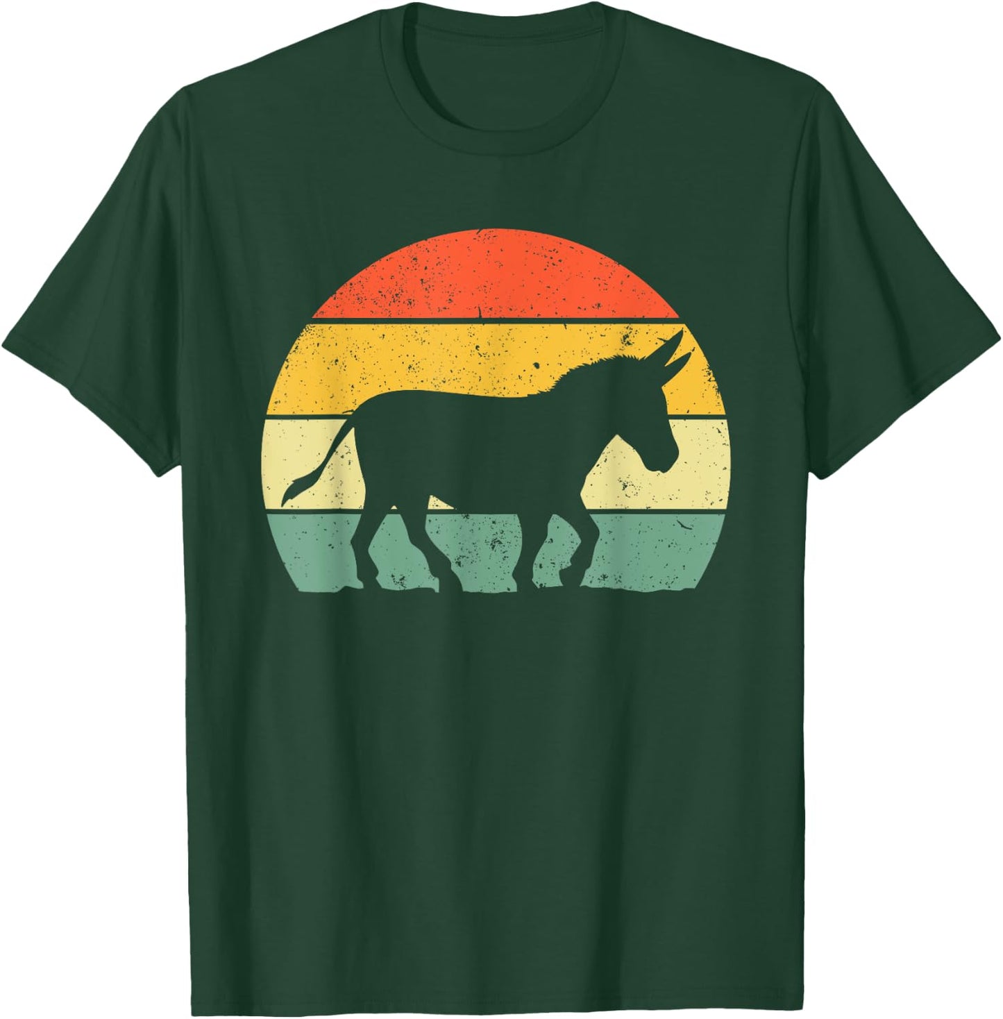 Cool Donkey Women Mule Horse Animal Lover Jackass T-Shirt - T-Shirt | Forest