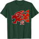 Japanese Tiger Red Flame Design Year Of The Tiger T-Shirt - T-Shirt | Forest