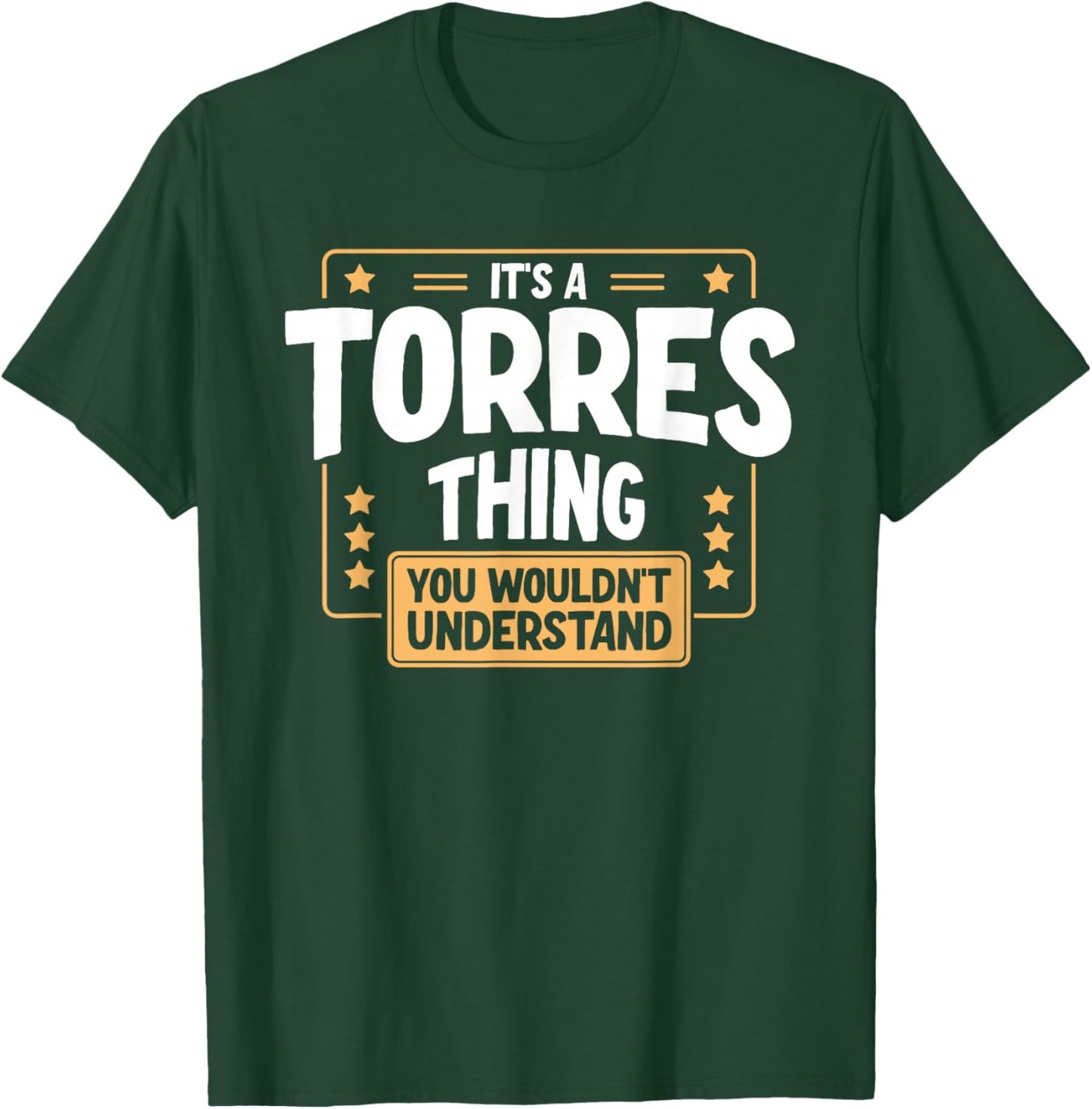 Family Torres T-Shirt - T-Shirt | Forest