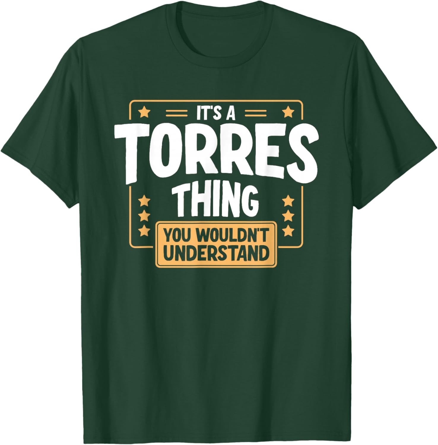 Family Torres T-Shirt - T-Shirt | Forest