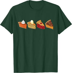 Thanksgiving Cutie Pie Dinner Pumpkin Pie Kids Girls T-Shirt - T-Shirt | Forest