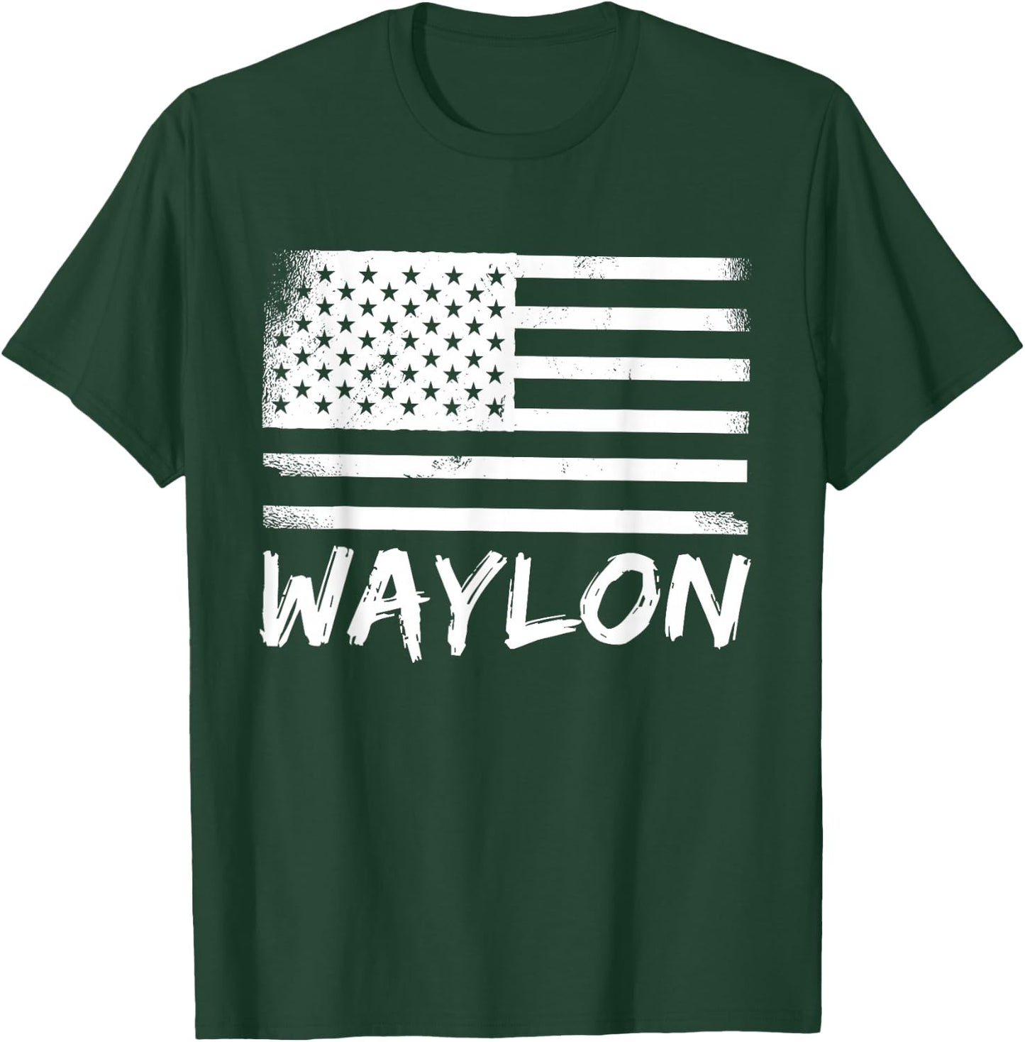 Waylon Birthday Personalized Forename Citizenship Name T-Shirt - T-Shirt | Forest