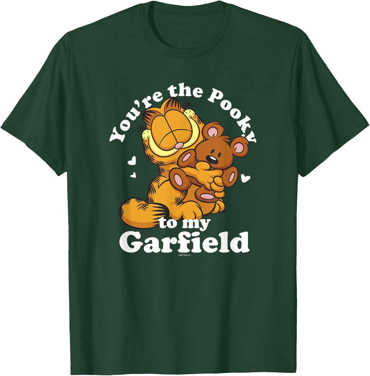 Garfield Valentine's Day You're The Pooky to My Garfield T-Shirt - T-Shirt | Forest