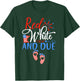 Red White And Due Pregnancy Announcement 4th Of July 2025 T-Shirt - T-Shirt | Forest