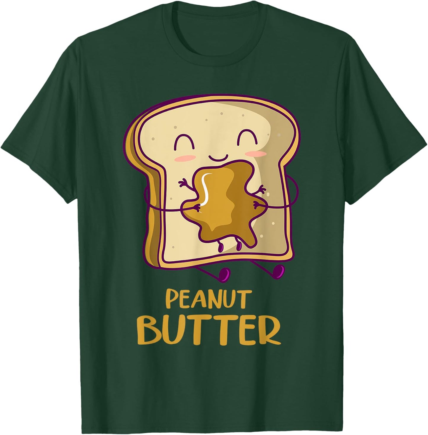 PB&J Peanut Butter Jelly Bread Jam Family Matching Halloween T-Shirt - T-Shirt | Forest