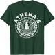 Goddess Athena Daughter of Athena Wise Athena's Boot Camp | Greek Mythology | Olympus Lore Goddess T-Shirt - T-Shirt | Forest