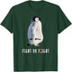 Fight Or Flight Funny Penguin Meme Anxiety Psychologist Pun T-Shirt - T-Shirt | Forest