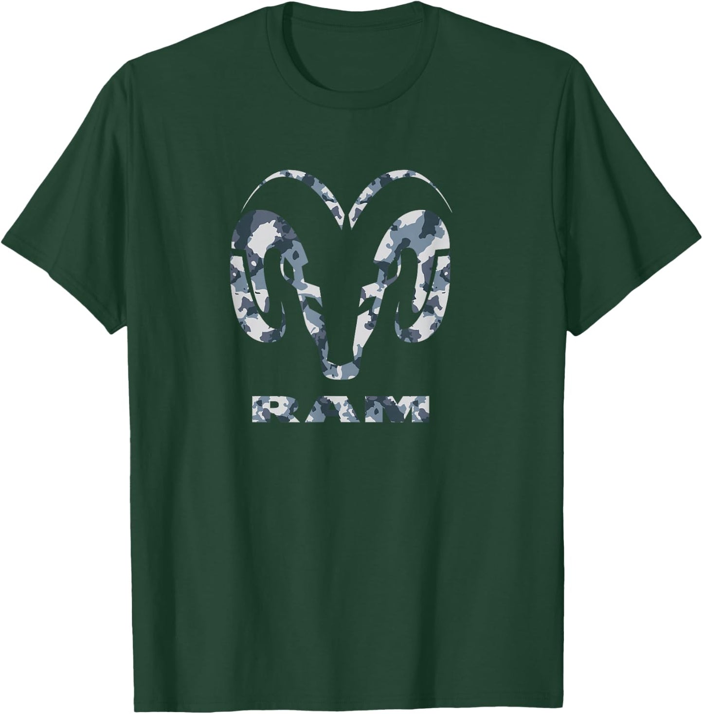 RAM Trucks Winter Camo Logo T-Shirt - T-Shirt | Forest