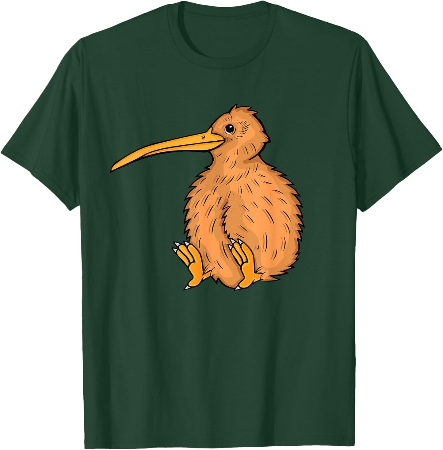 Cute Kiwi Bird Kids Australian Souvenir Bird Kiwi T-Shirt - T-Shirt | Forest