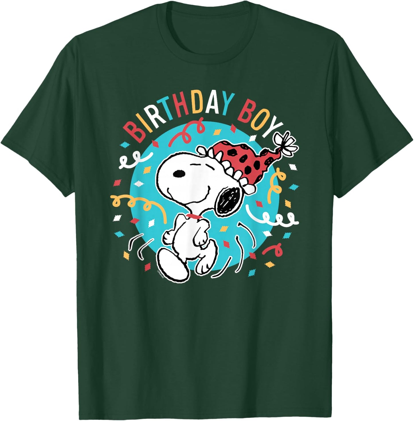 Peanuts - Birthday Boy T-Shirt - T-Shirt | Forest
