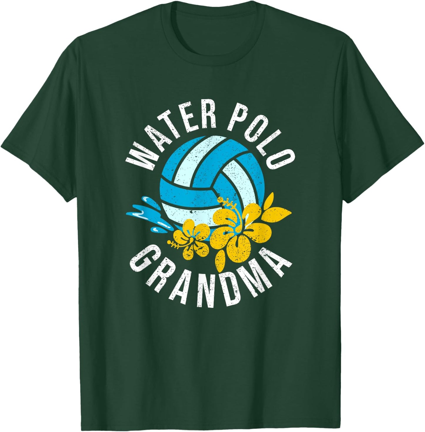 Water Polo Grandma Love Game Day Championship Team Lover T-Shirt - T-Shirt | Forest