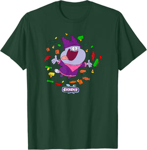 Chowder Halloween Candy Explosion T-Shirt - T-Shirt | Forest