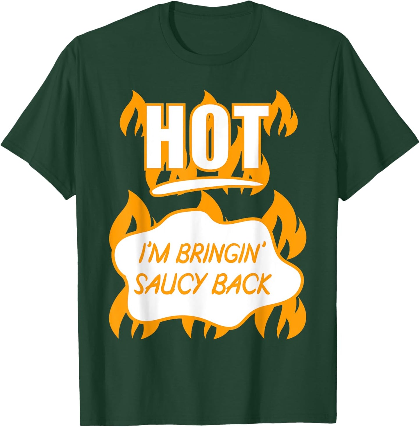 HOT SAUCES Group Halloween Costumes HOT TACO SAUCE T-Shirt - T-Shirt | Forest