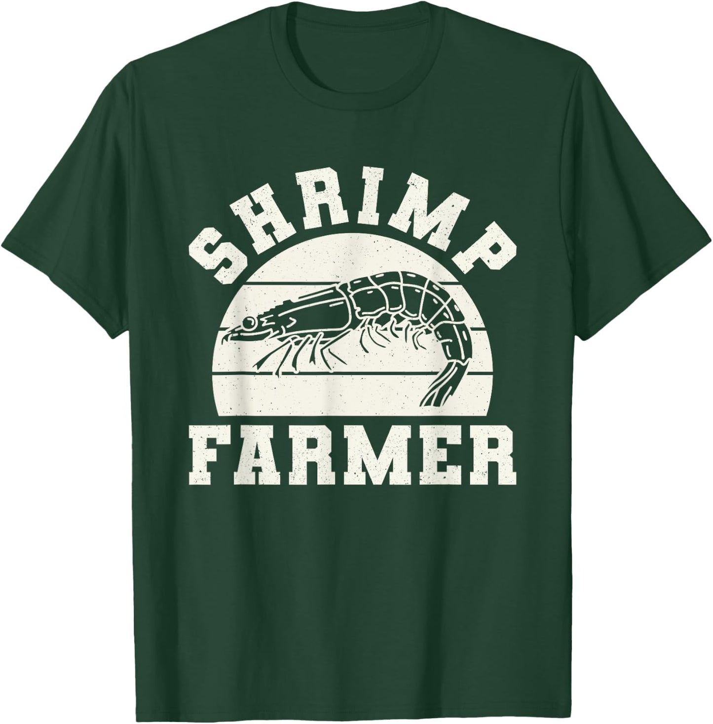 Shrimp Farmer Shrimp Seafood Shellfish T-Shirt - T-Shirt | Forest