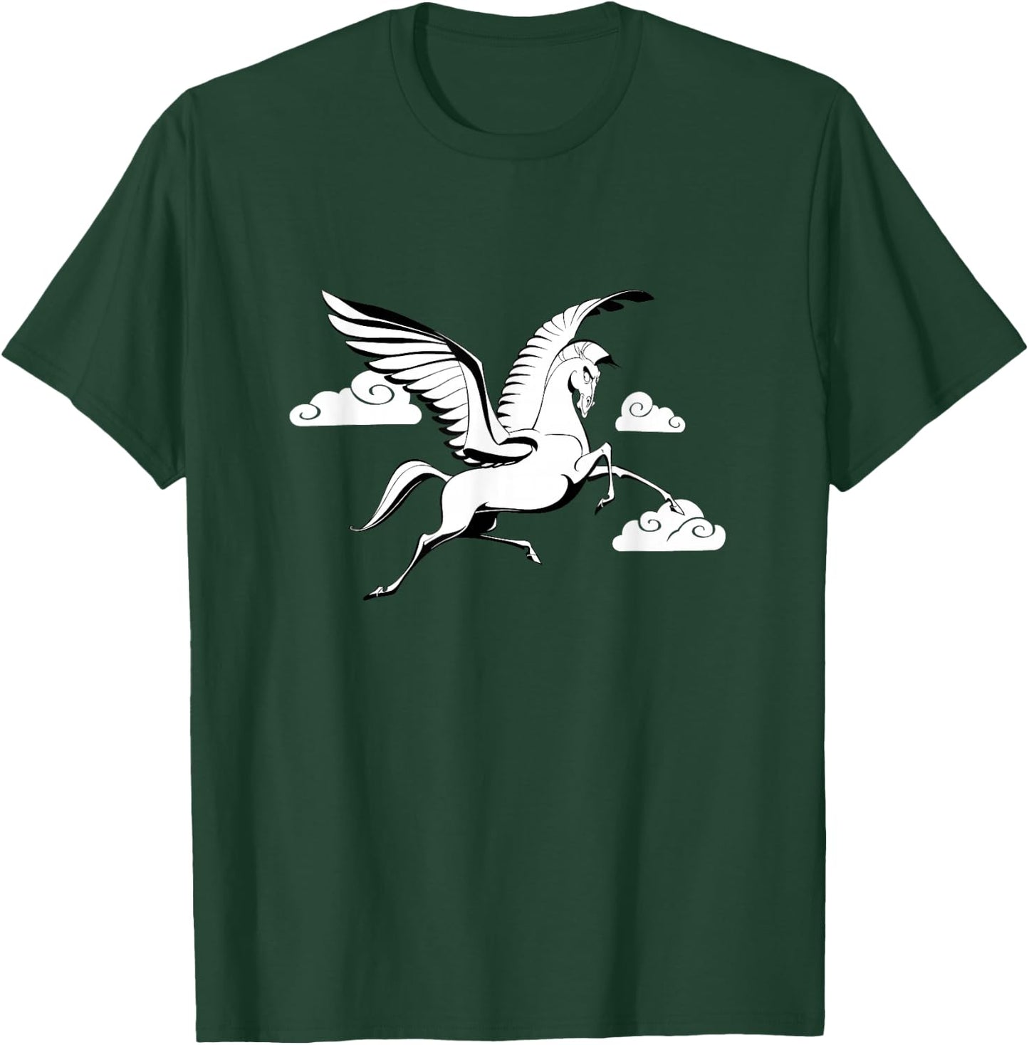 Disney Hercules Pegasus Winged Horse T-Shirt - T-Shirt | Forest