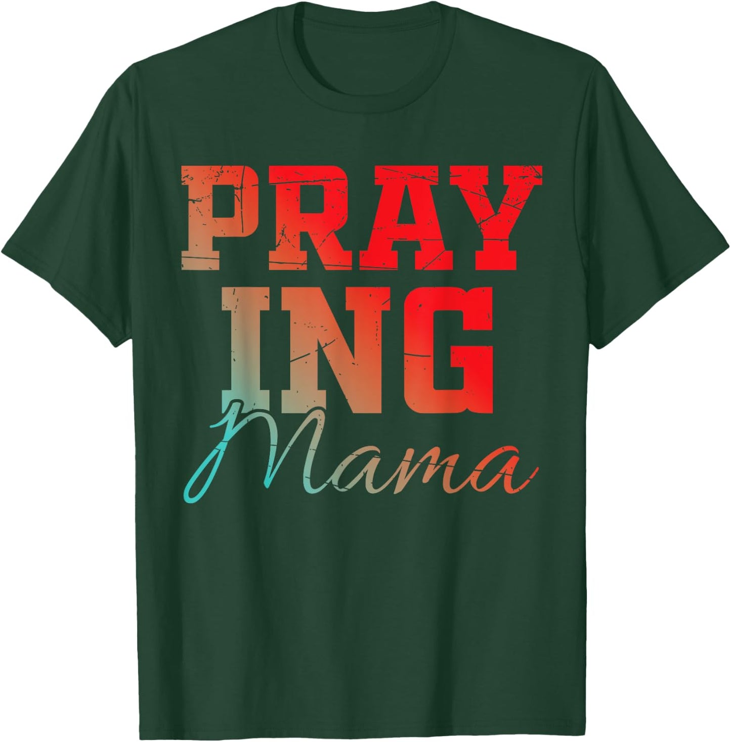 Faith Based Apparel Plus Size Christian Believer Mom 3x T-Shirt - T-Shirt | Forest
