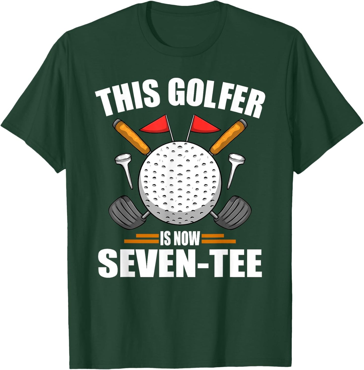 Birthday Golf Shirts 70th Year Old Golfer Golfing T-Shirt - T-Shirt | Forest