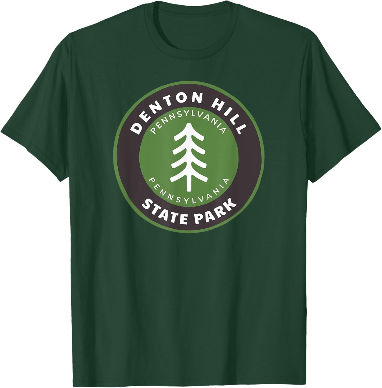 Denton Hill State Park Pennsylvania PA Vacation Souvenir T-Shirt - T-Shirt | Forest