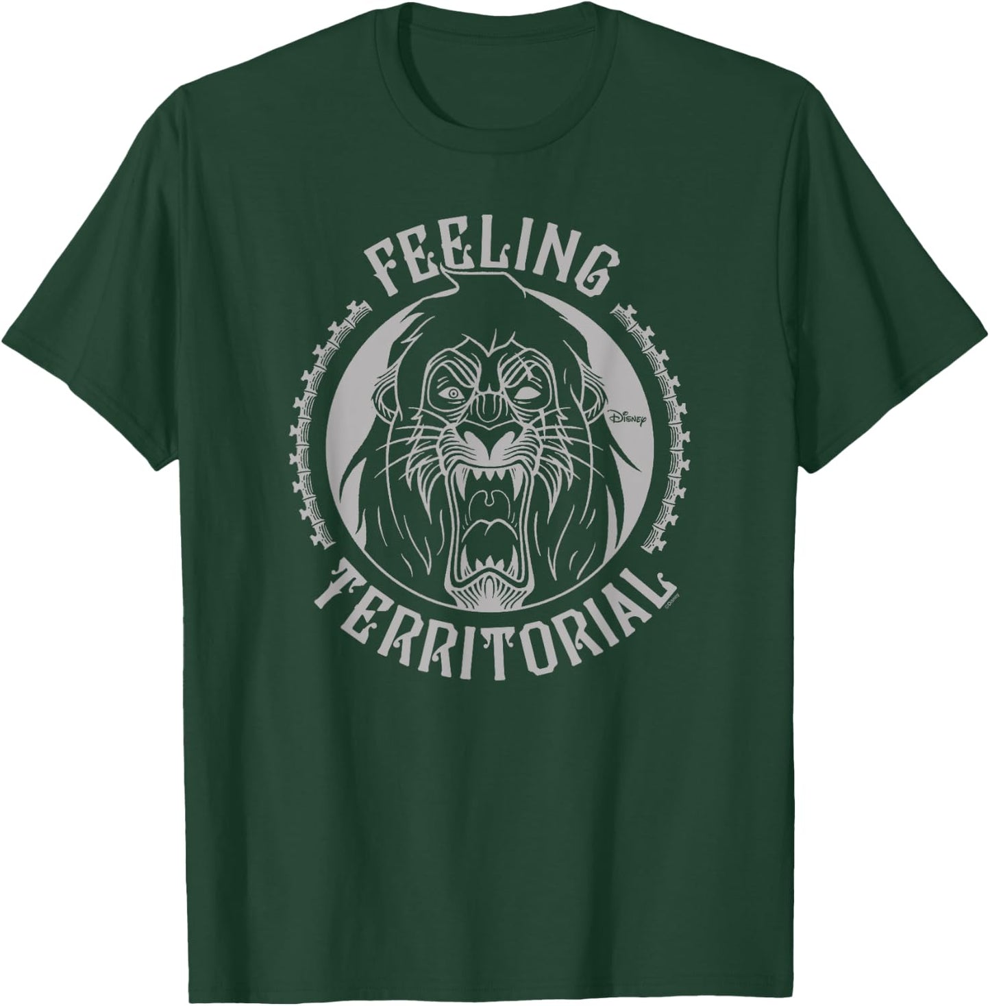 Disney Villains - Scar Feeling Territorial T-Shirt - T-Shirt | Forest