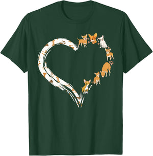 Chihuahua Chihuahueño Heart T-Shirt - T-Shirt | Forest
