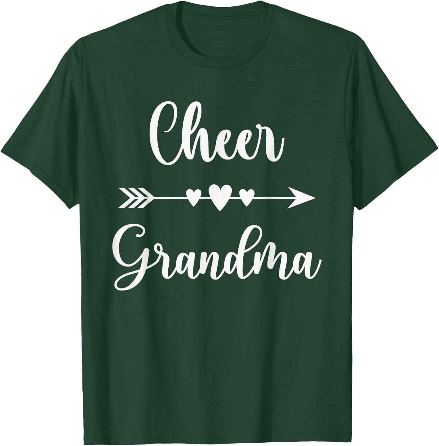 Cheerleading Grandma Cheerleader Cheerleading Grandmother T-Shirt - T-Shirt | Forest