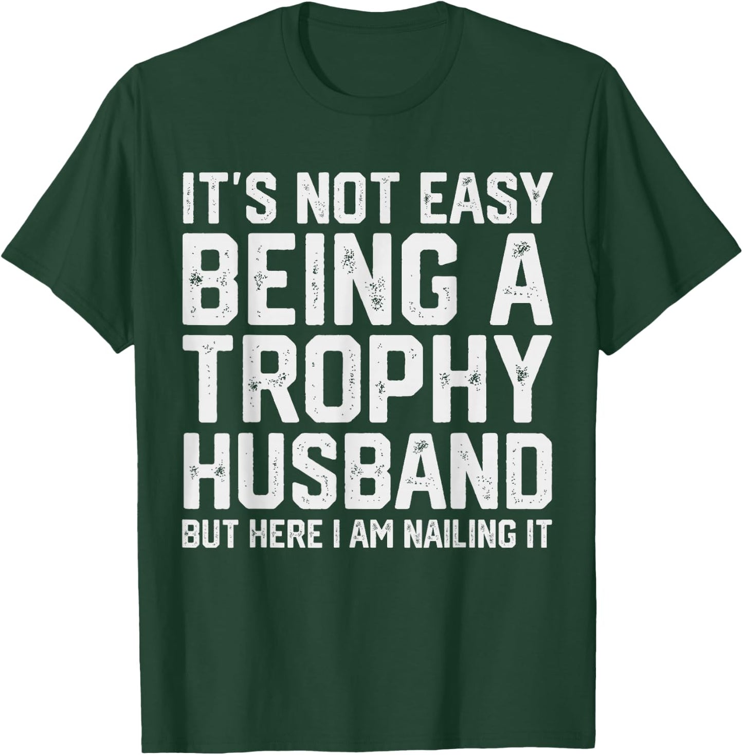 Vintage Funny Wedding Anniversary Design For Husband T-Shirt - T-Shirt | Forest