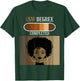 Doctor of Social Work DSW Degree Completed Black Afro T-Shirt - T-Shirt | Forest