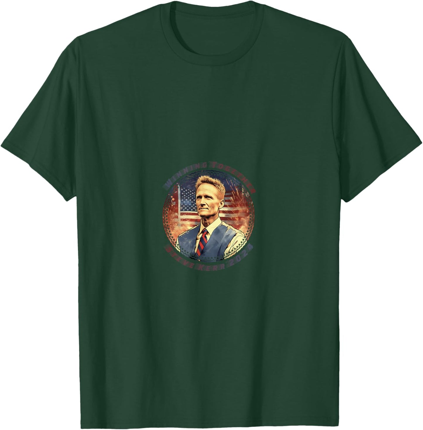 Steve Kerr for President of the United States 2024 T-Shirt - T-Shirt | Forest