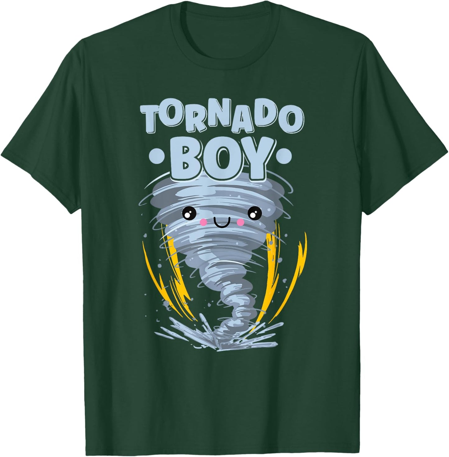 Storm Chaser - Tornado Boy T-Shirt - T-Shirt | Forest