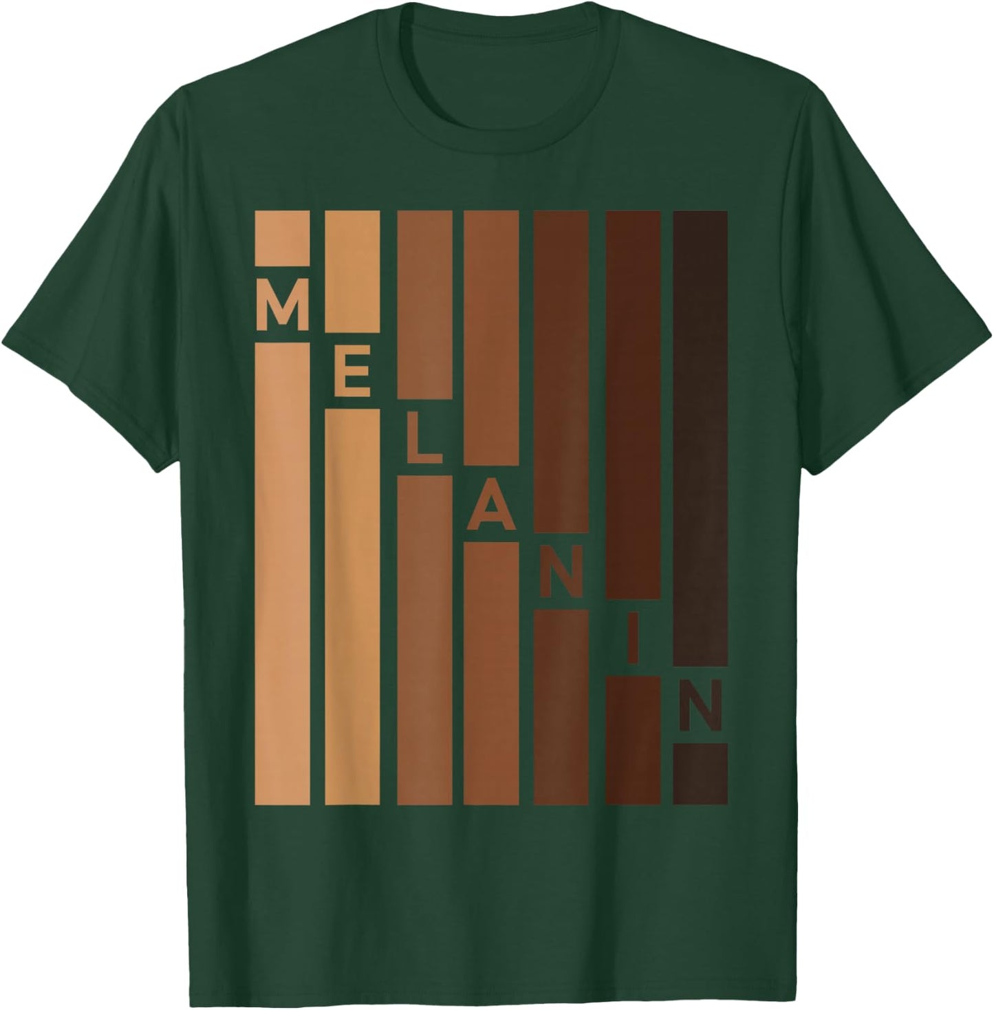 Black Pride Melanin Girls Afro Queens Melanin T-Shirt - T-Shirt | Forest