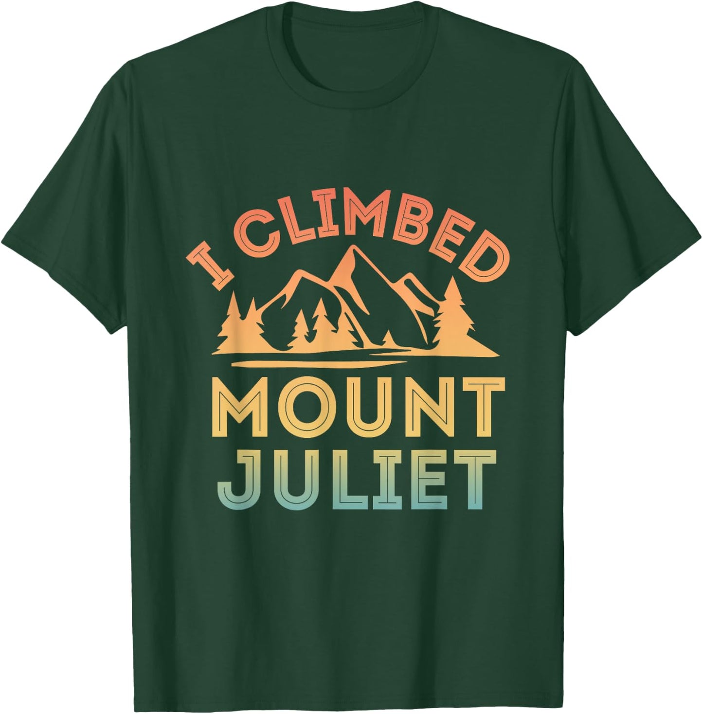Ich habe den Mount Juliet - Klettern T-Shirt - T-Shirt | Forest