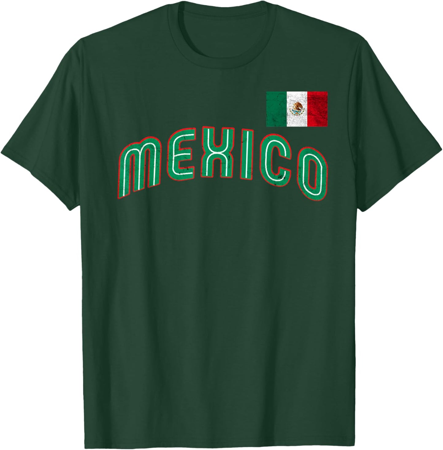 Mexican Baseball 2023 Player Mexico Pride Flag Baseball T-Shirt - T-Shirt | Forest