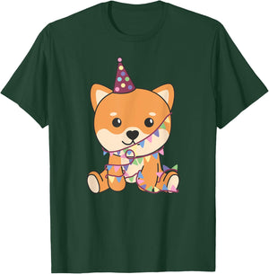 Birthday Shiba Inu For Children A Birthday Shiba Inu T-Shirt - T-Shirt | Forest