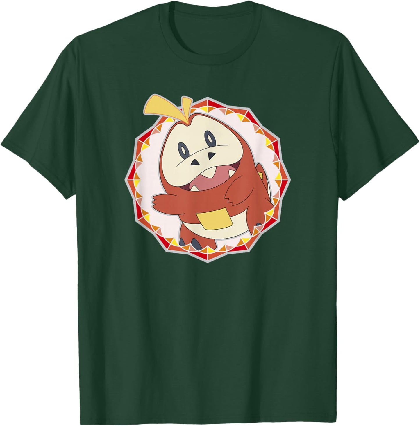 Pokémon Fuecoco Starter Scarlet and Violet Logo T-Shirt - T-Shirt | Forest