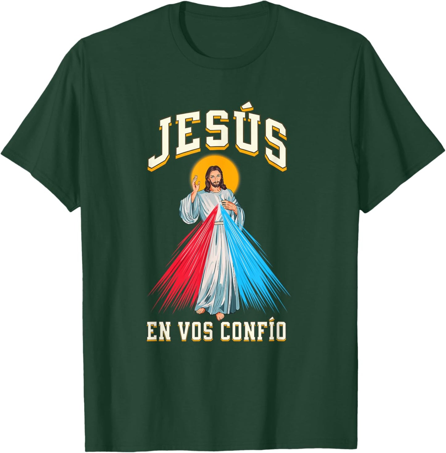 JESÚS en Vos Confío T-Shirt - T-Shirt | Forest