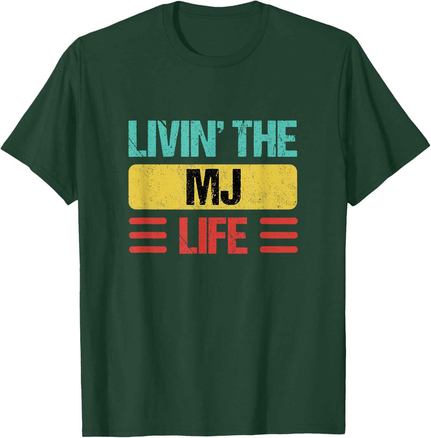 Mj Name T-Shirt - T-Shirt | Forest
