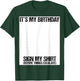 Sign my Birthday Gift Party Ice Breaker & T-Shirt - T-Shirt | Forest