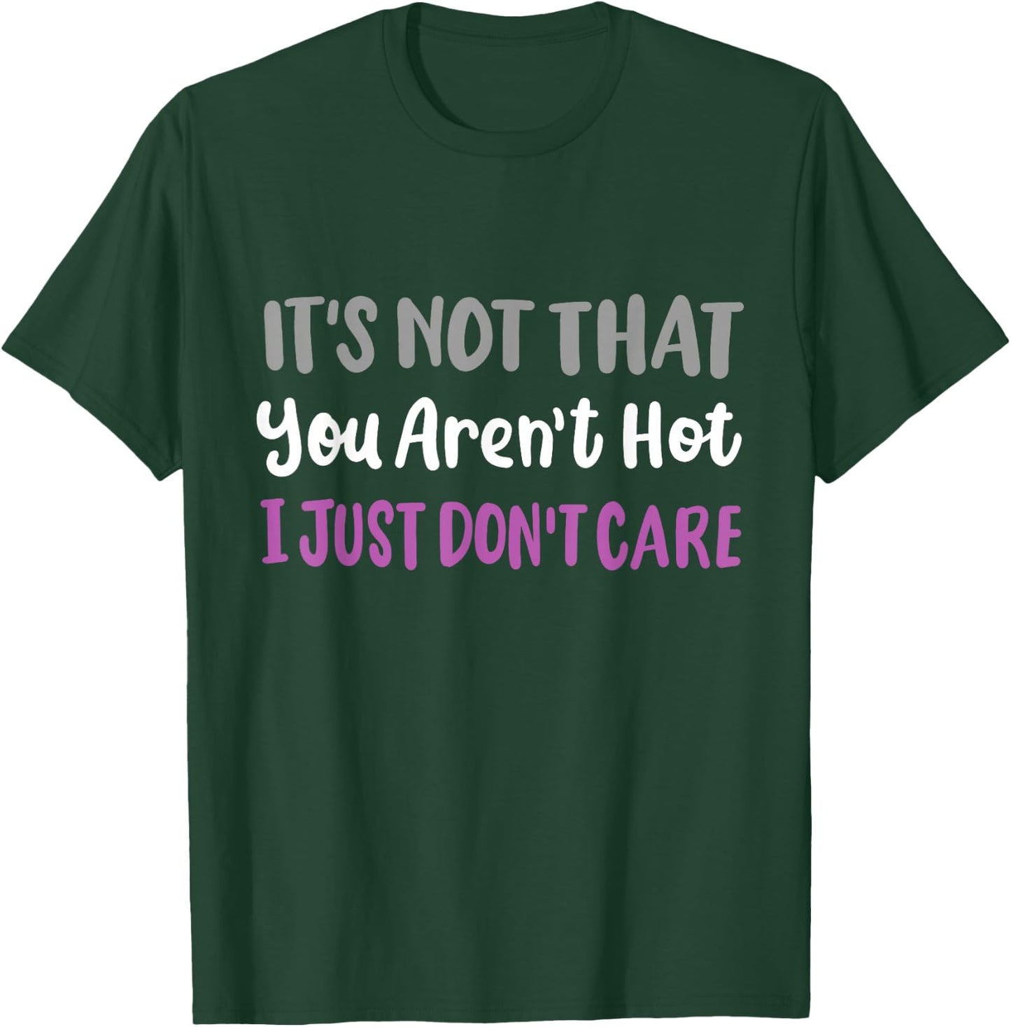 Asexual Pride Flag Ace Pride Asexuality Aromantic Funny T-Shirt - T-Shirt | Forest