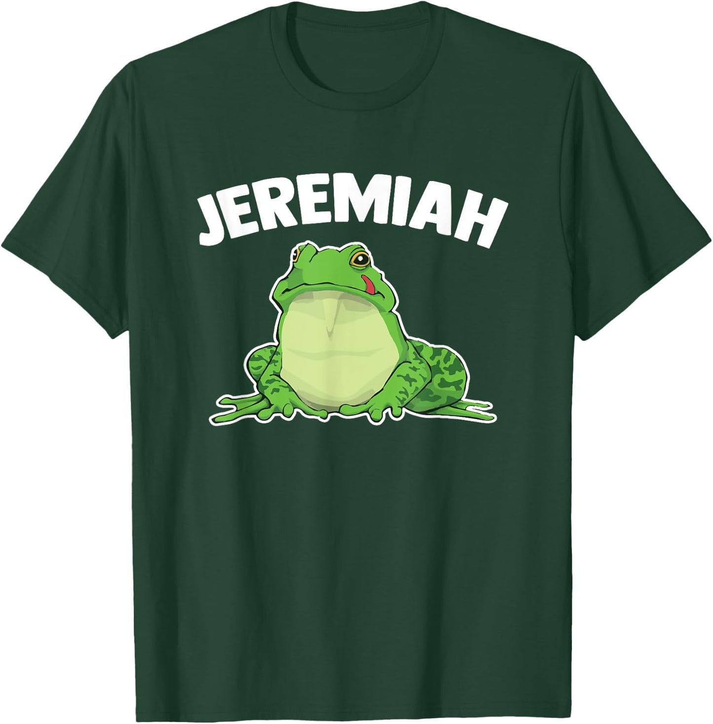 Jeremiah Bullfrog - Funny Saying Music Lover Musician Music T-Shirt - T-Shirt | Forest