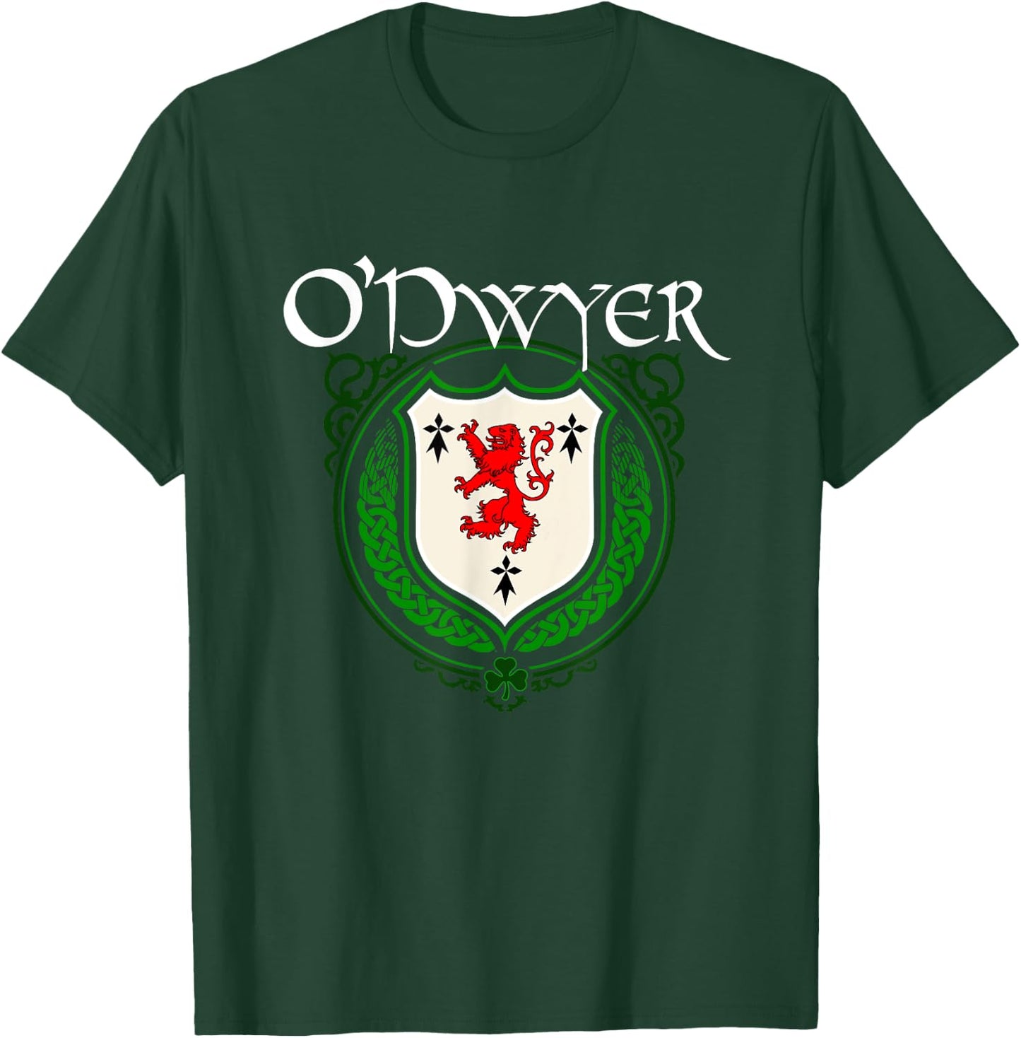 O'Dwyer Surname Irish Clan Tartan Badge Ireland T-Shirt - T-Shirt | Forest