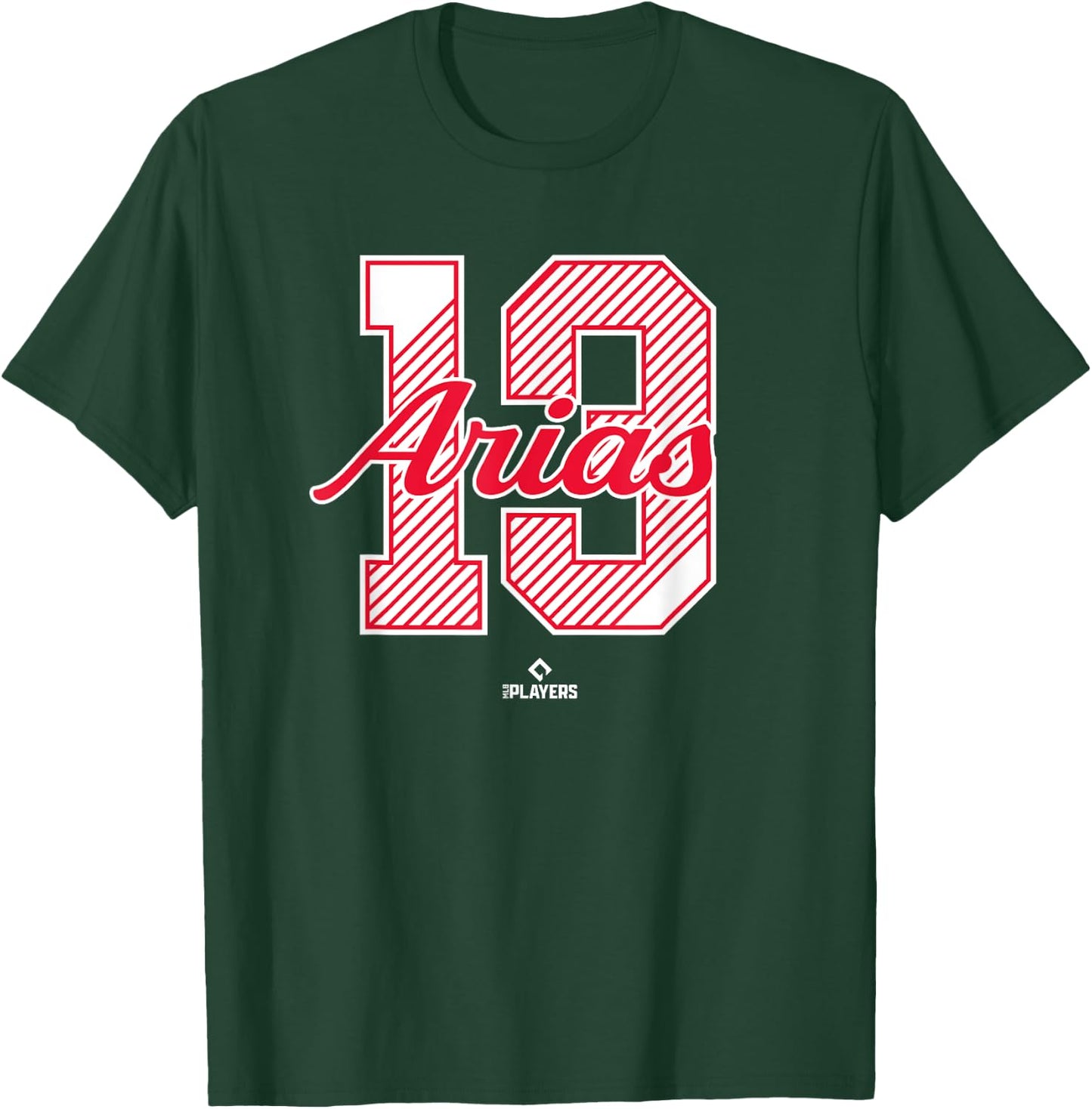 Gabriel Arias 13 Cleveland MLBPA T-Shirt - T-Shirt | Forest
