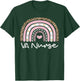 Cute VA Nurse Leopard Rainbow Nursing Day Nurse Week 2023 T-Shirt - T-Shirt | Forest
