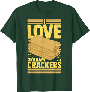 Graham Cracker Smore Crust Recipe Pie T-Shirt - T-Shirt | Forest