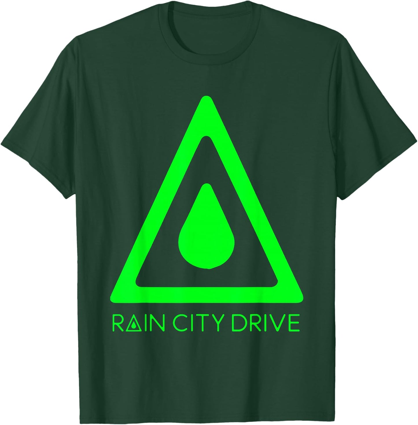 Rain City Drive T-Shirt - T-Shirt | Forest