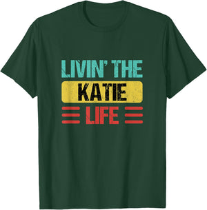 Katie Name T-Shirt - T-Shirt | Forest