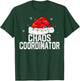 Chaos Coordinator Christmas Women Family Matching Group Xmas T-Shirt - T-Shirt | Forest