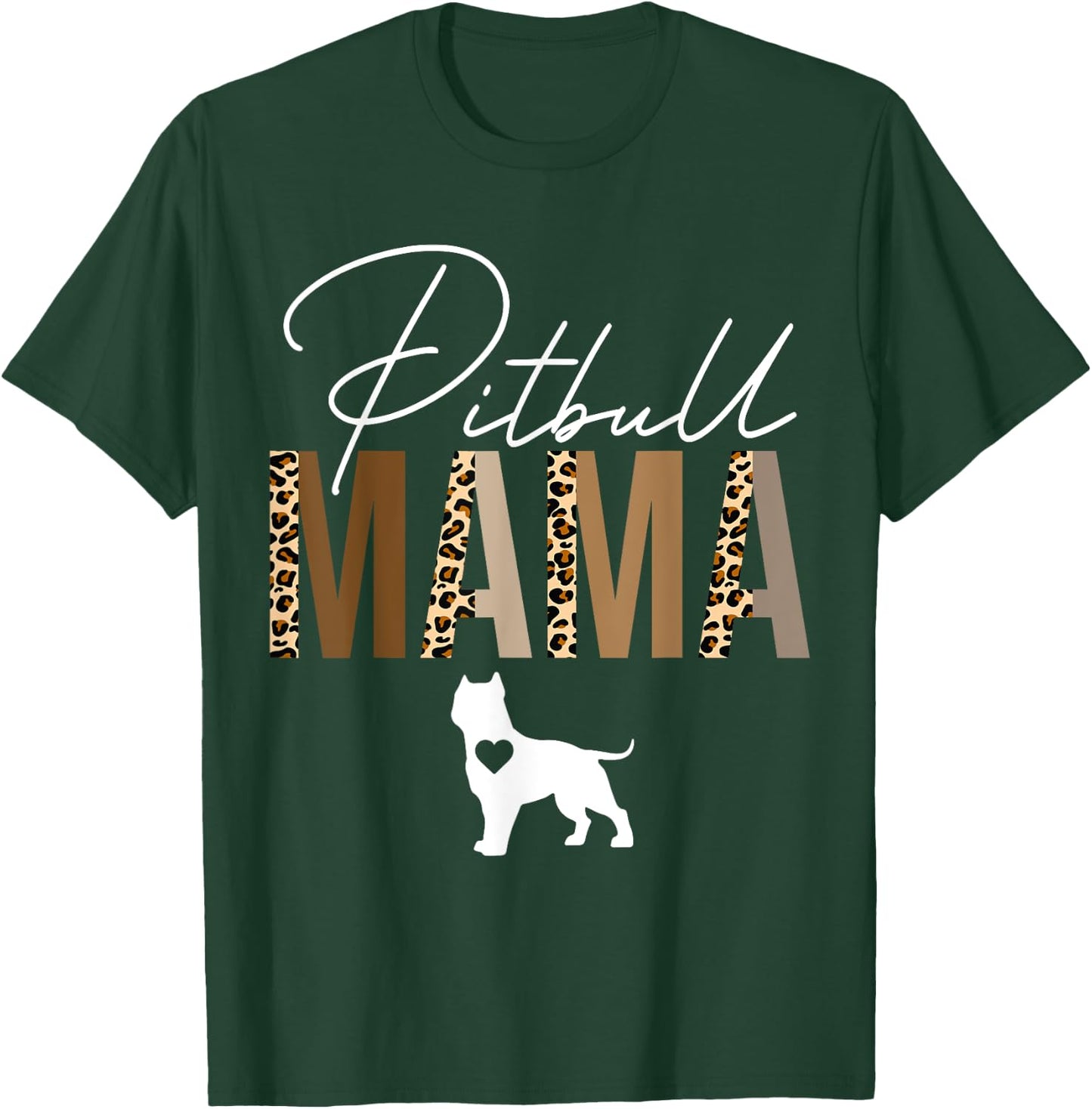 Pitbull mom shirts pitbull mama dog mom pet T-Shirt - T-Shirt | Forest