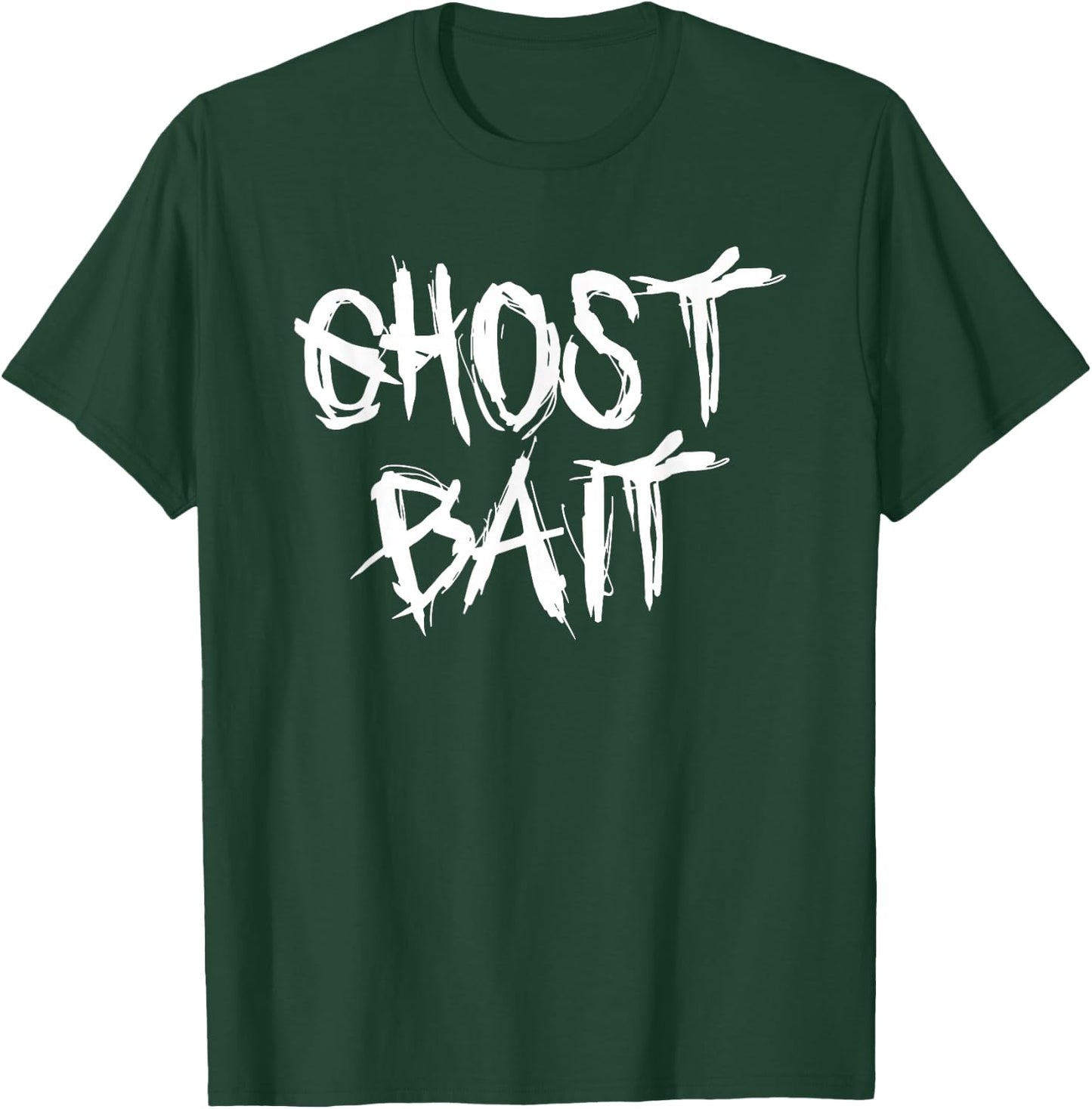 Paranormal Investigation Ghost Bait Haunted Ghost Hunter T-Shirt - T-Shirt | Forest