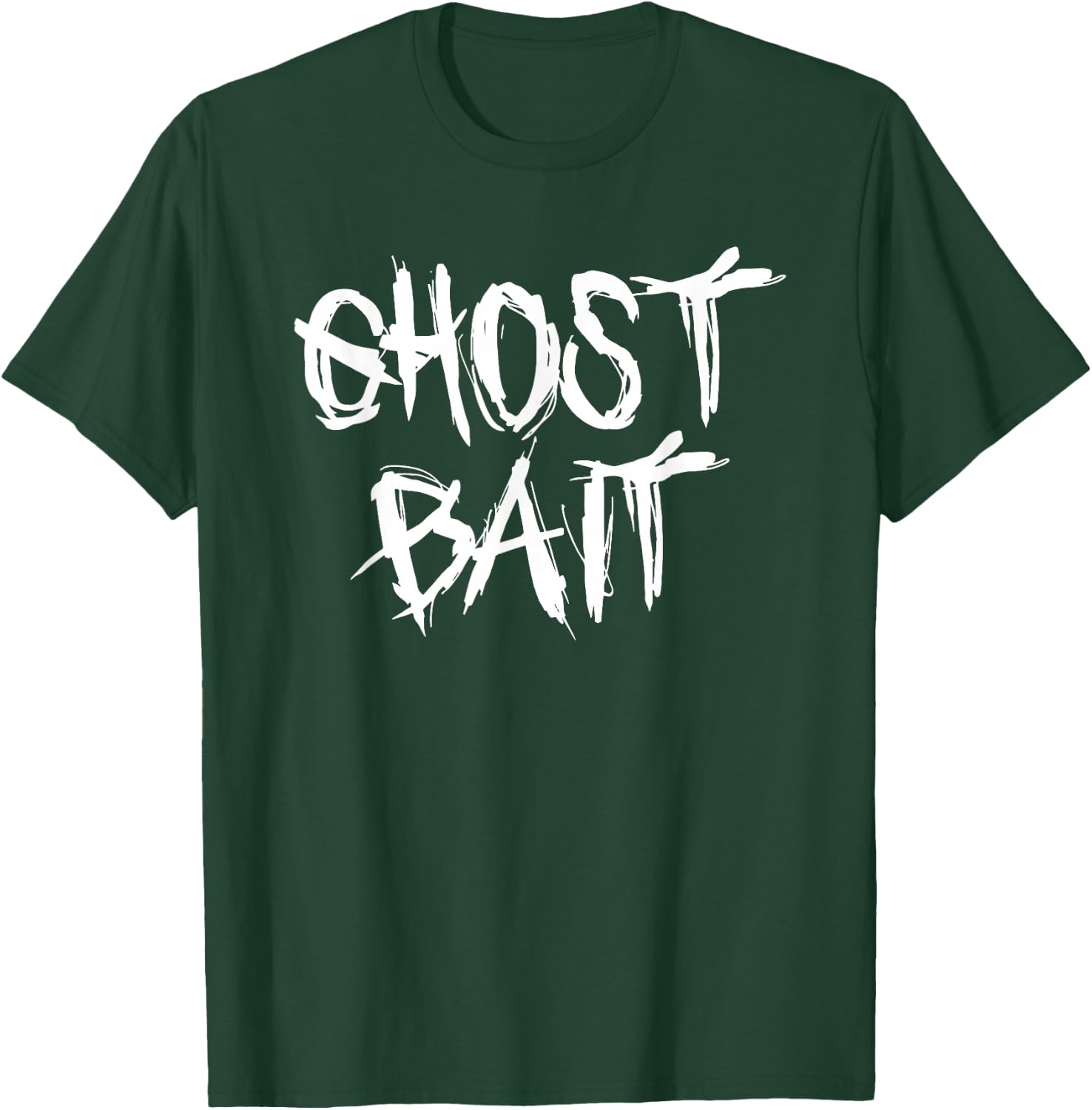 Paranormal Investigation Ghost Bait Haunted Ghost Hunter T-Shirt - T-Shirt | Forest