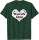 Trans Goth Energy Transgender Pride Flag Gothic Heart T-Shirt - T-Shirt | Forest
